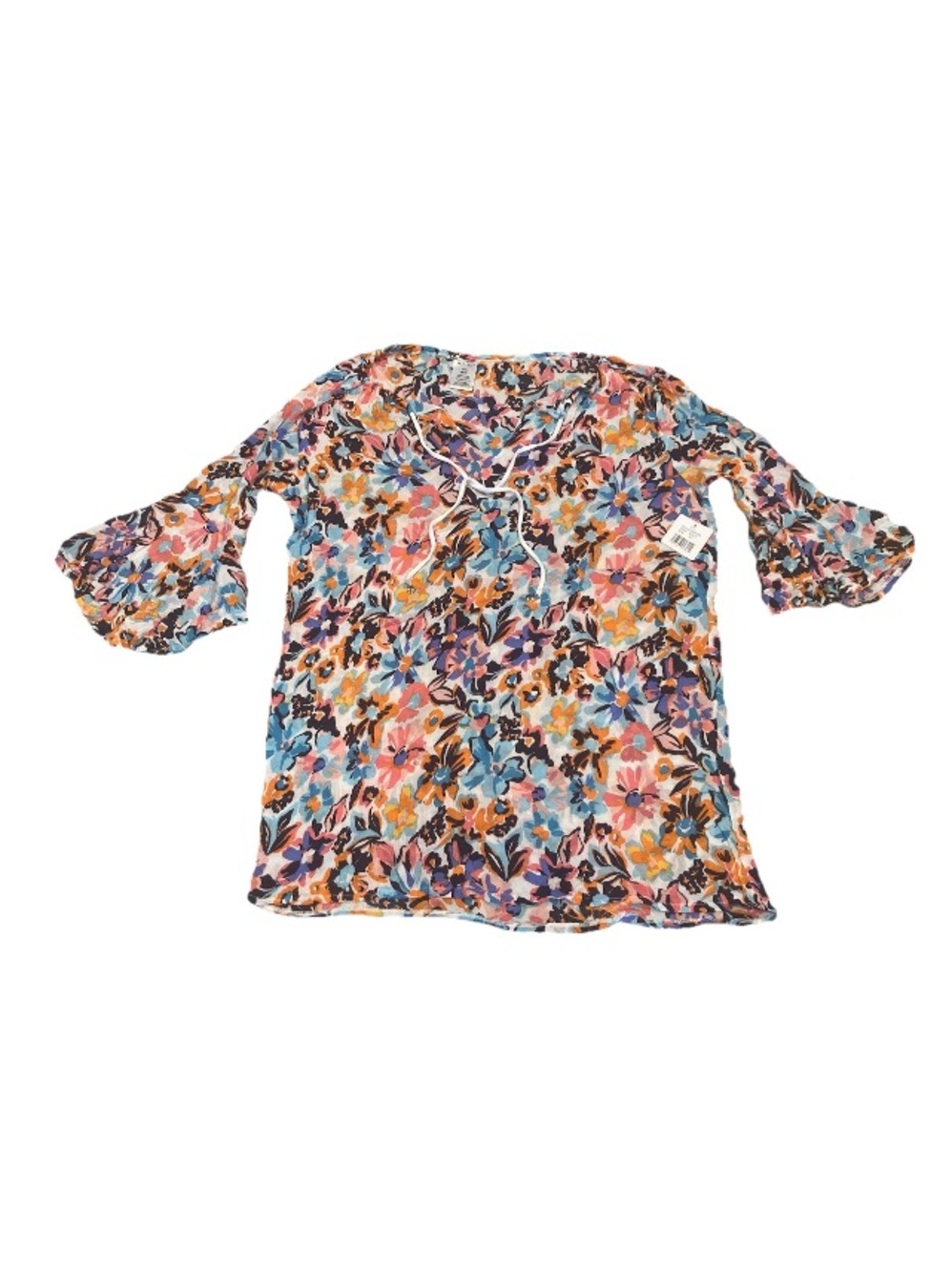 Anne Cole Woman’s Multi colored Floral M/L Beach Cover Up NWT
